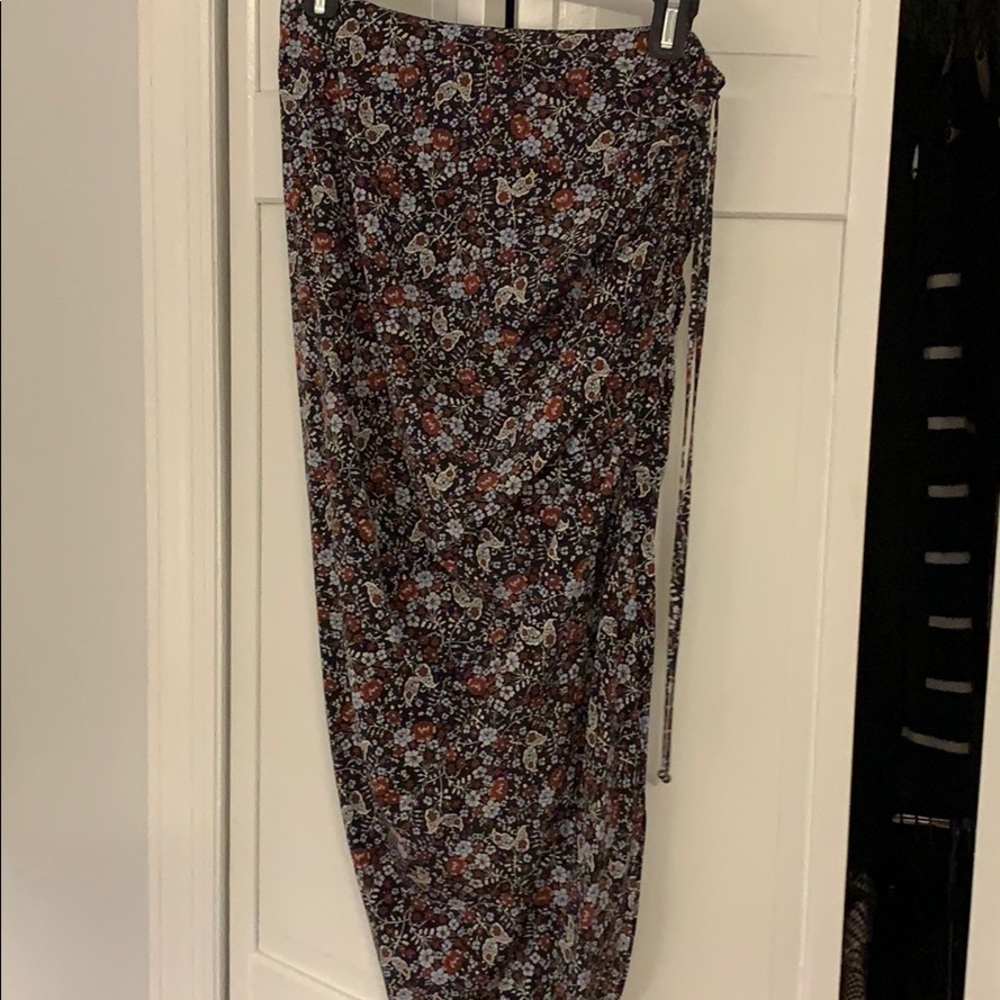 Veronica Beard asymmetrical black skirt